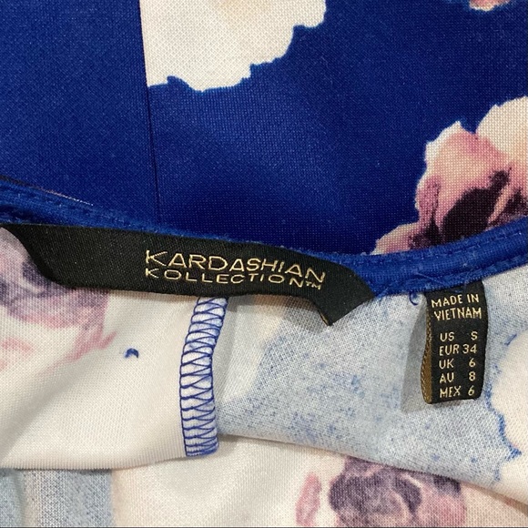 Kardashian Kollection Floral-print Bodycon Dress - Picture 2 of 3